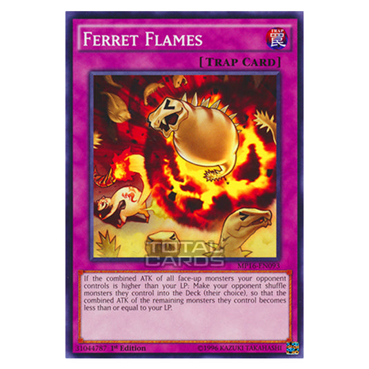 Yu-Gi-Oh! - 2016 Mega-Tin Mega Pack - Ferret Flames (Common) MP16-EN093