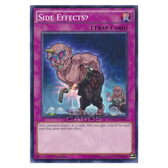 Yu-Gi-Oh! - 2016 Mega-Tin Mega Pack - Side Effects? (Common) MP16-EN096