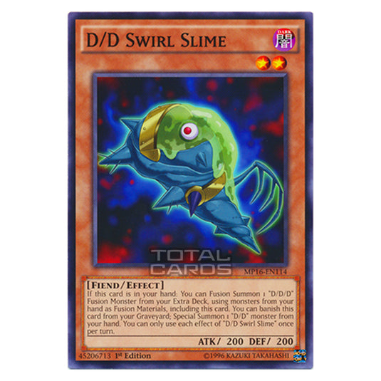 Yu-Gi-Oh! - 2016 Mega-Tin Mega Pack - D/D Swirl Slime (Common) MP16-EN114