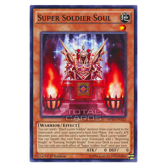 Yu-Gi-Oh! - 2016 Mega-Tin Mega Pack - Super Soldier Soul (Common) MP16-EN122