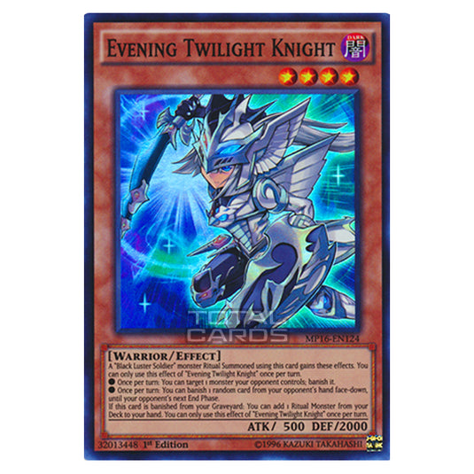 Yu-Gi-Oh! - 2016 Mega-Tin Mega Pack - Evening Twilight Knight (Super Rare) MP16-EN124