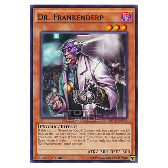 Yu-Gi-Oh! - 2016 Mega-Tin Mega Pack - Dr. Frankenderp (Common) MP16-EN135