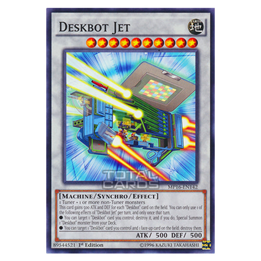 Yu-Gi-Oh! - 2016 Mega-Tin Mega Pack - Deskbot Jet (Common) MP16-EN142