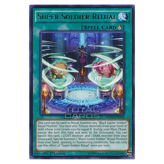 Yu-Gi-Oh! - 2016 Mega-Tin Mega Pack - Super Soldier Ritual (Rare) MP16-EN146