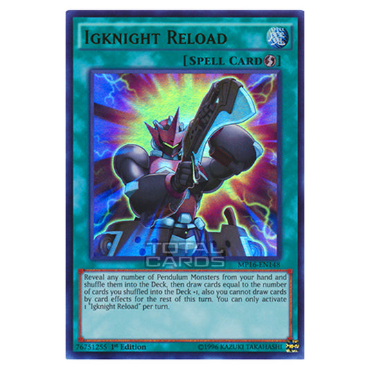 Yu-Gi-Oh! - 2016 Mega-Tin Mega Pack - Igknight Reload (Ultra Rare) MP16-EN148