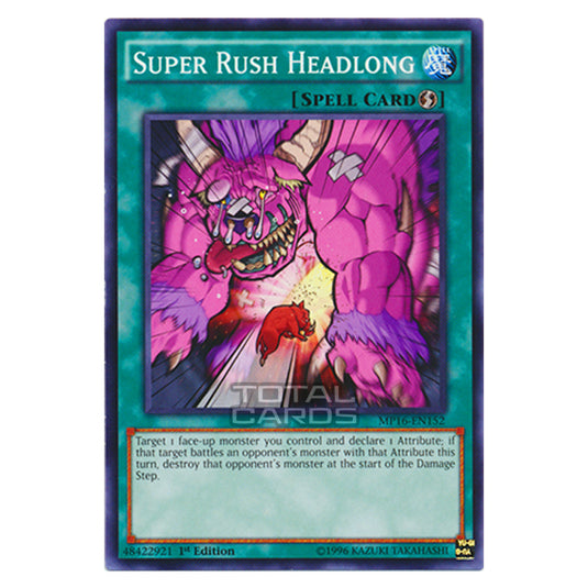 Yu-Gi-Oh! - 2016 Mega-Tin Mega Pack - Super Rush Headlong (Common) MP16-EN152