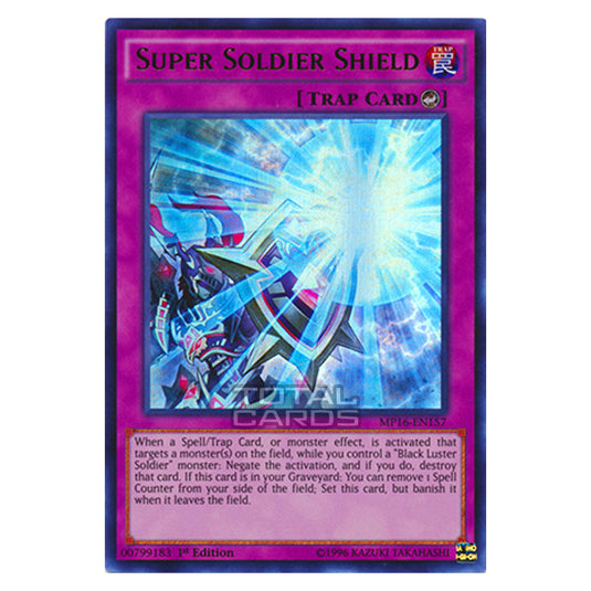 Yu-Gi-Oh! - 2016 Mega-Tin Mega Pack - Super Soldier Shield (Ultra Rare) MP16-EN157