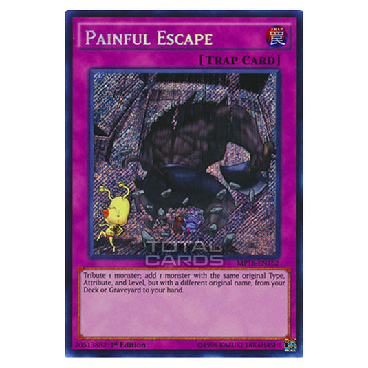 Yu-Gi-Oh! - 2016 Mega-Tin Mega Pack - Painful Escape (Secret Rare) MP16-EN162