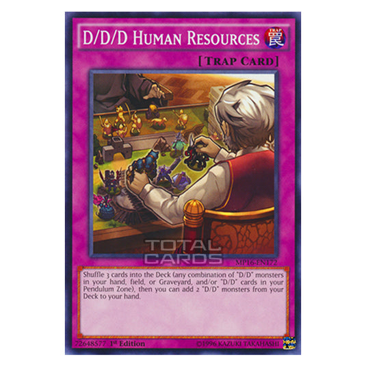 Yu-Gi-Oh! - 2016 Mega-Tin Mega Pack - D/D/D Human Resources (Common) MP16-EN172