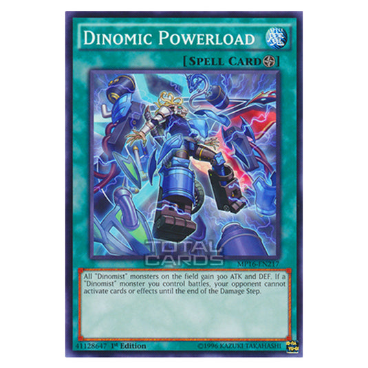 Yu-Gi-Oh! - 2016 Mega-Tin Mega Pack - Dinomic Powerload (Common) MP16-EN217