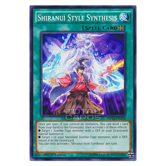 Yu-Gi-Oh! - 2016 Mega-Tin Mega Pack - Shiranui Style Synthesis (Common) MP16-EN220