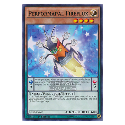 Yu-Gi-Oh! - 2017 Mega-Tin Mega Pack - Performapal Fireflux (Common) MP17-EN003