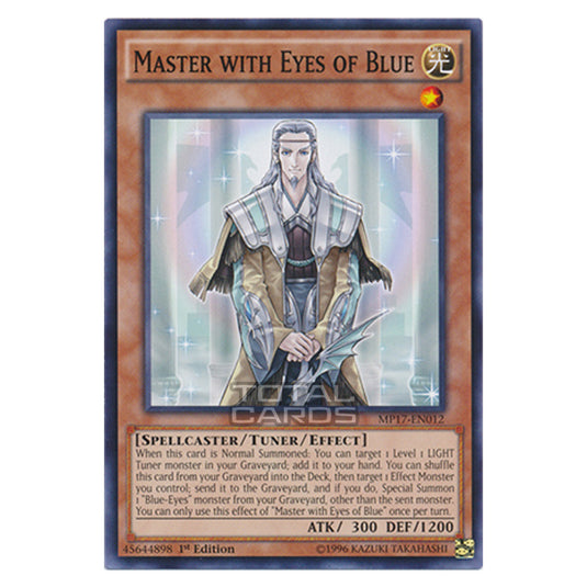 Yu-Gi-Oh! - 2017 Mega-Tin Mega Pack - Master with Eyes of Blue (Common) MP17-EN012