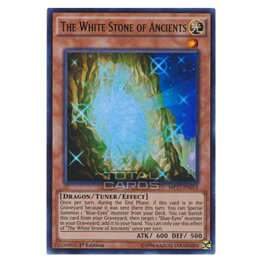 Yu-Gi-Oh! - 2017 Mega-Tin Mega Pack - The White Stone of Ancients (Ultra Rare) MP17-EN013