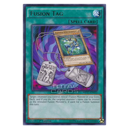 Yu-Gi-Oh! - 2017 Mega-Tin Mega Pack - Fusion Tag (Rare) MP17-EN035