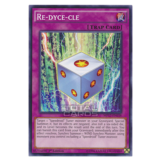 Yu-Gi-Oh! - 2017 Mega-Tin Mega Pack - Re-dyce-cle (Common) MP17-EN038