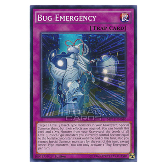 Yu-Gi-Oh! - 2017 Mega-Tin Mega Pack - Bug Emergency (Common) MP17-EN040