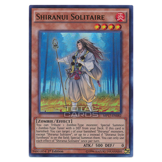 Yu-Gi-Oh! - 2017 Mega-Tin Mega Pack - Shiranui Solitaire (Ultra Rare) MP17-EN082