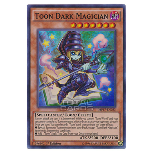 Yu-Gi-Oh! - 2017 Mega-Tin Mega Pack - Toon Dark Magician (Super Rare) MP17-EN083