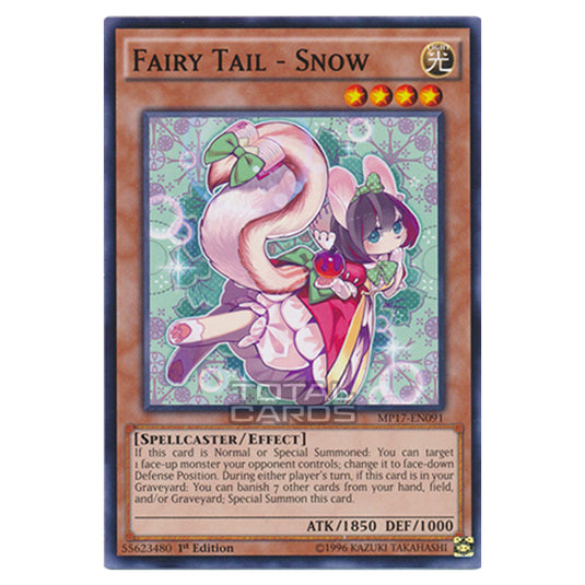 Yu-Gi-Oh! - 2017 Mega-Tin Mega Pack - Fairy Tail - Snow (Common) MP17-EN091