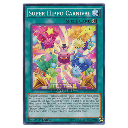 Yu-Gi-Oh! - 2017 Mega-Tin Mega Pack - Super Hippo Carnival (Common) MP17-EN097