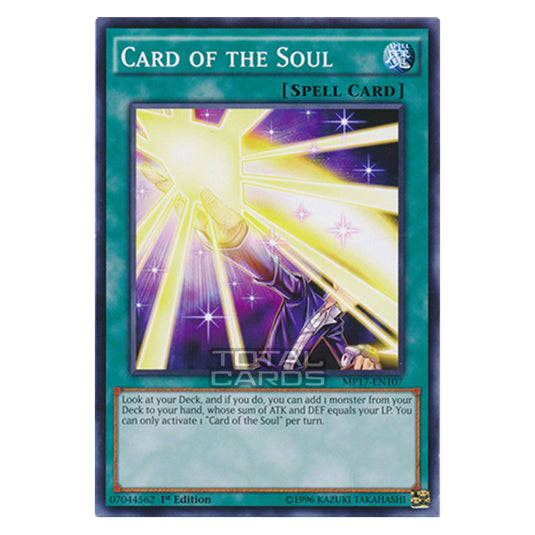 Yu-Gi-Oh! - 2017 Mega-Tin Mega Pack - Card of the Soul (Common) MP17-EN107