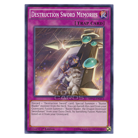 Yu-Gi-Oh! - 2017 Mega-Tin Mega Pack - Destruction Sword Memories (Common) MP17-EN113