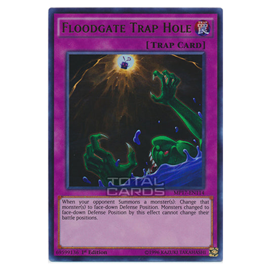 Yu-Gi-Oh! - 2017 Mega-Tin Mega Pack - Floodgate Trap Hole (Ultra Rare) MP17-EN114