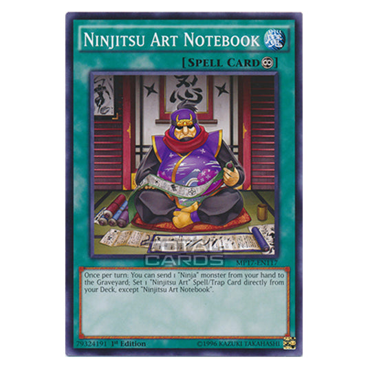 Yu-Gi-Oh! - 2017 Mega-Tin Mega Pack - Ninjitsu Art Notebook (Common) MP17-EN117