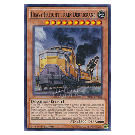 Yu-Gi-Oh! - 2017 Mega-Tin Mega Pack - Heavy Freight Train Derricrane (Common) MP17-EN118