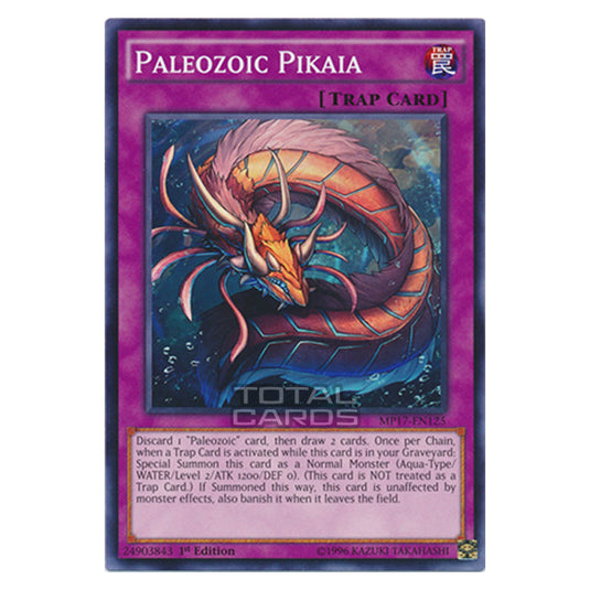 Yu-Gi-Oh! - 2017 Mega-Tin Mega Pack - Paleozoic Pikaia (Common) MP17-EN125