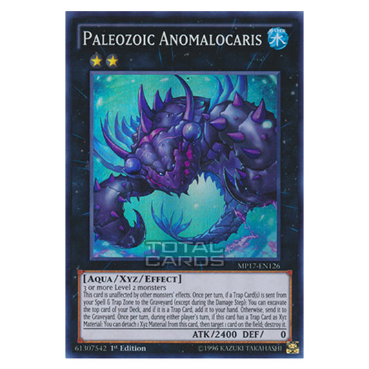 Yu-Gi-Oh! - 2017 Mega-Tin Mega Pack - Paleozoic Anomalocaris (Super Rare) MP17-EN126