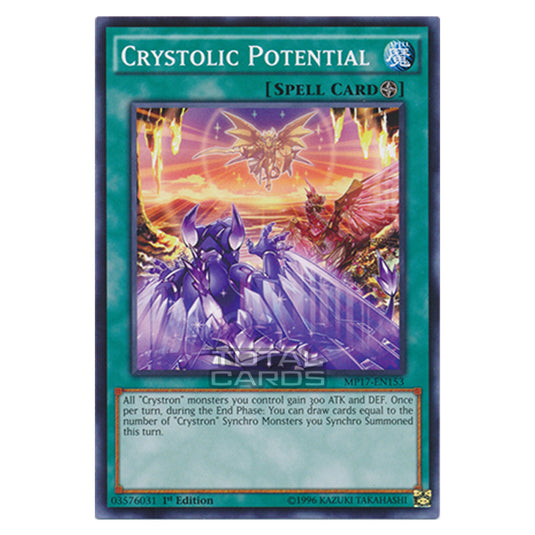 Yu-Gi-Oh! - 2017 Mega-Tin Mega Pack - Crystolic Potential (Common) MP17-EN153