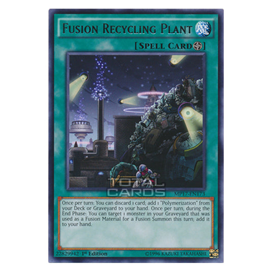 Yu-Gi-Oh! - 2017 Mega-Tin Mega Pack - Fusion Recycling Plant (Rare) MP17-EN173