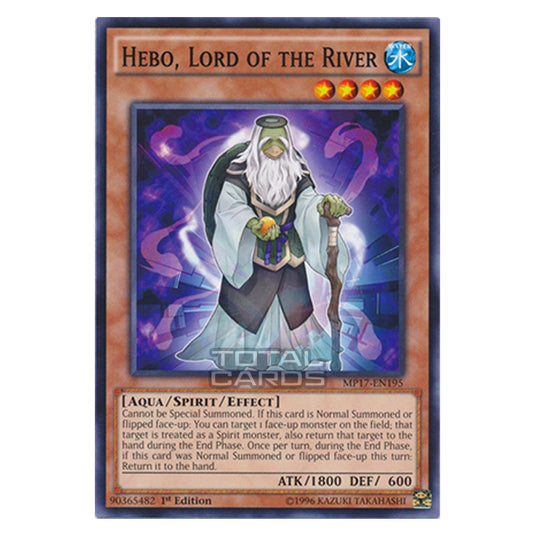 Yu-Gi-Oh! - 2017 Mega-Tin Mega Pack - Hebo, Lord of the River (Common) MP17-EN195