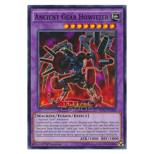 Yu-Gi-Oh! - 2017 Mega-Tin Mega Pack - Ancient Gear Howitzer (Common) MP17-EN202