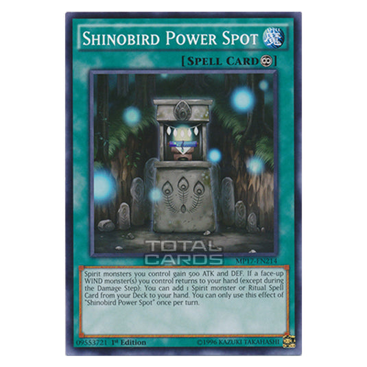 Yu-Gi-Oh! - 2017 Mega-Tin Mega Pack - Shinobird Power Spot (Common) MP17-EN214