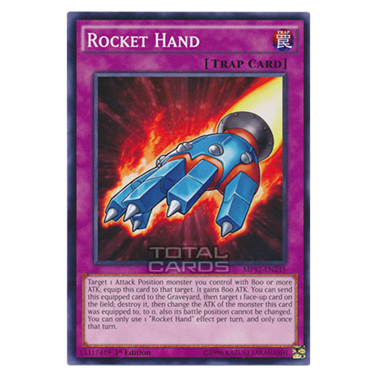 Yu-Gi-Oh! - 2017 Mega-Tin Mega Pack - Rocket Hand (Common) MP17-EN235
