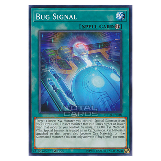 Yu-Gi-Oh! - 2018 Mega-Tin Mega Pack - Bug Signal (Common) MP18-EN018