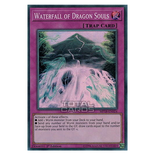 Yu-Gi-Oh! - 2018 Mega-Tin Mega Pack - Waterfall of Dragon Souls (Super Rare) MP18-EN024