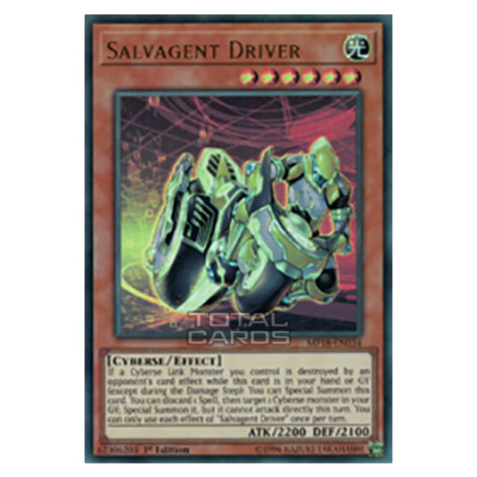 Yu-Gi-Oh! - 2018 Mega-Tin Mega Pack - Salvagent Driver (Ultra Rare) MP18-EN034