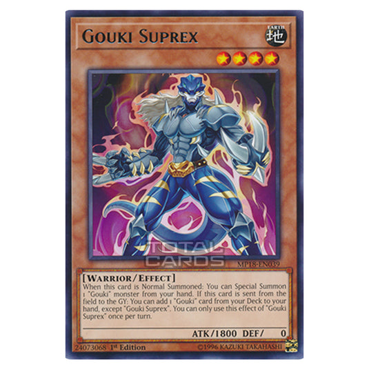 Yu-Gi-Oh! - 2018 Mega-Tin Mega Pack - Gouki Suprex (Rare) MP18-EN039