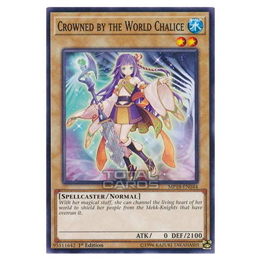 Yu-Gi-Oh! - 2018 Mega-Tin Mega Pack - Crowned by the World Chalice (Common) MP18-EN044