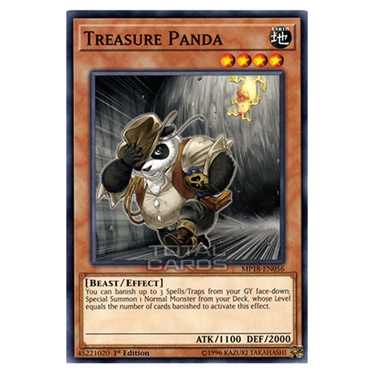 Yu-Gi-Oh! - 2018 Mega-Tin Mega Pack - Treasure Panda (Common) MP18-EN056