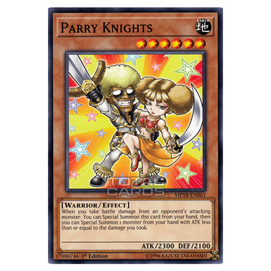 Yu-Gi-Oh! - 2018 Mega-Tin Mega Pack - Parry Knights (Common) MP18-EN061