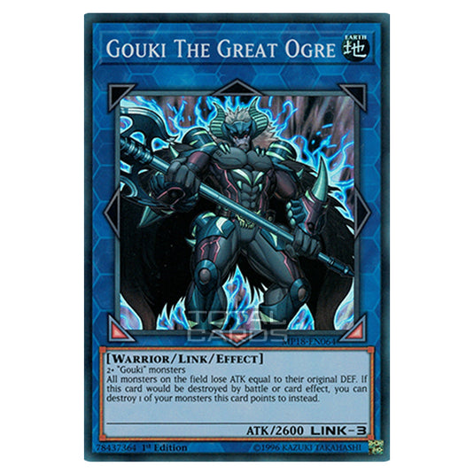 Yu-Gi-Oh! - 2018 Mega-Tin Mega Pack - Gouki The Great Ogre (Super Rare) MP18-EN064