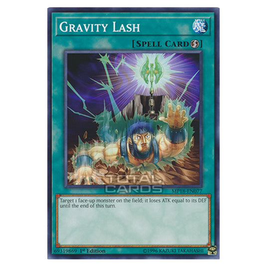 Yu-Gi-Oh! - 2018 Mega-Tin Mega Pack - Gravity Lash (Common) MP18-EN077