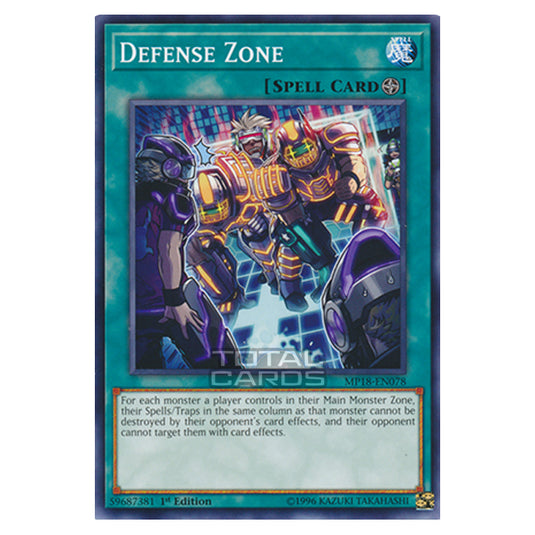 Yu-Gi-Oh! - 2018 Mega-Tin Mega Pack - Defense Zone (Common) MP18-EN078