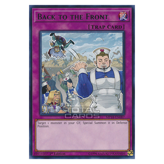 Yu-Gi-Oh! - 2018 Mega-Tin Mega Pack - Back to the Front (Rare) MP18-EN087