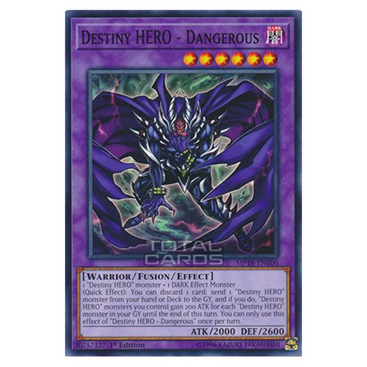 Yu-Gi-Oh! - 2018 Mega-Tin Mega Pack - Destiny HERO - Dangerous (Common) MP18-EN100